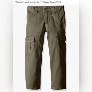 Wrangler Green Cargo Pants with Utility Design